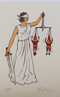 Justice s kašpárky