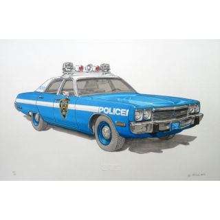1973 Plymouth Fury NYPD
